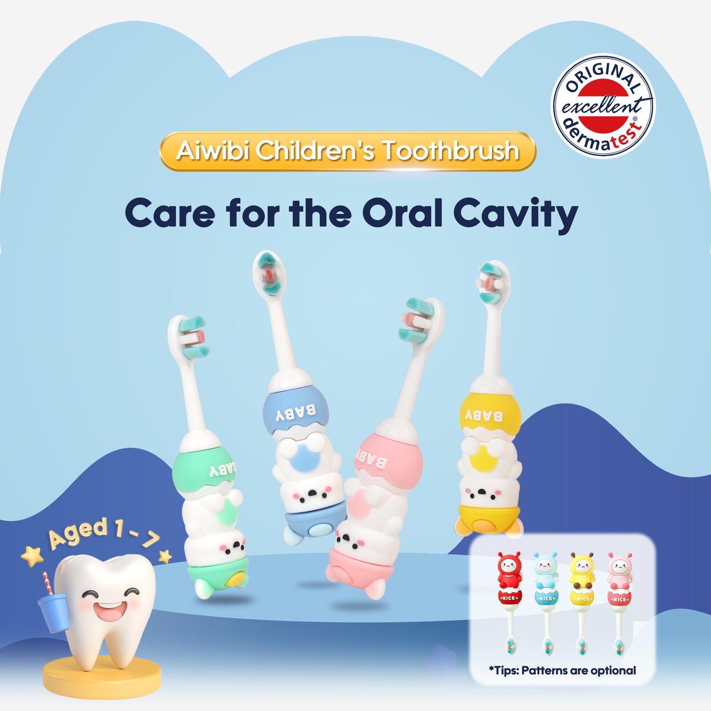 baby pup teething toothbrush for infants