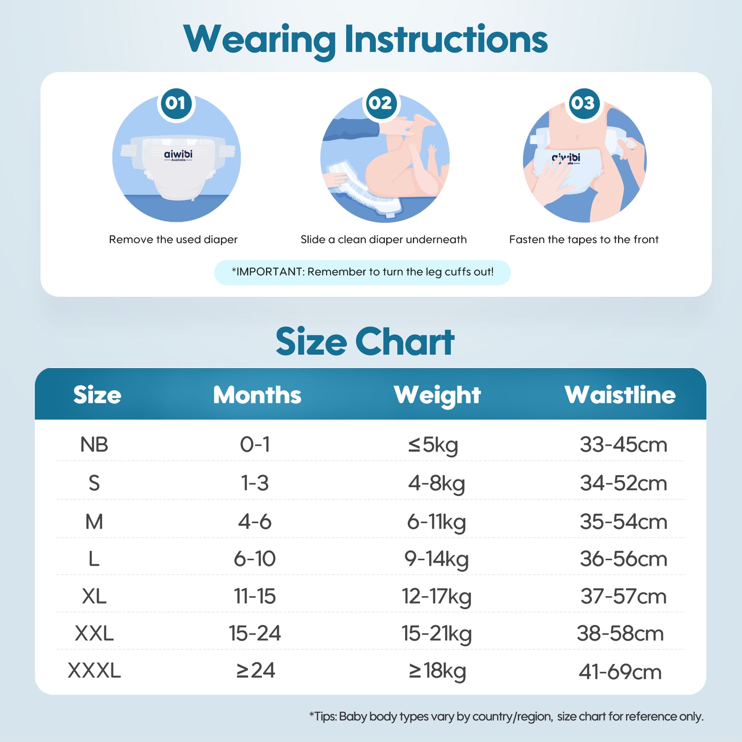 Premium Natural Newborn Diapers