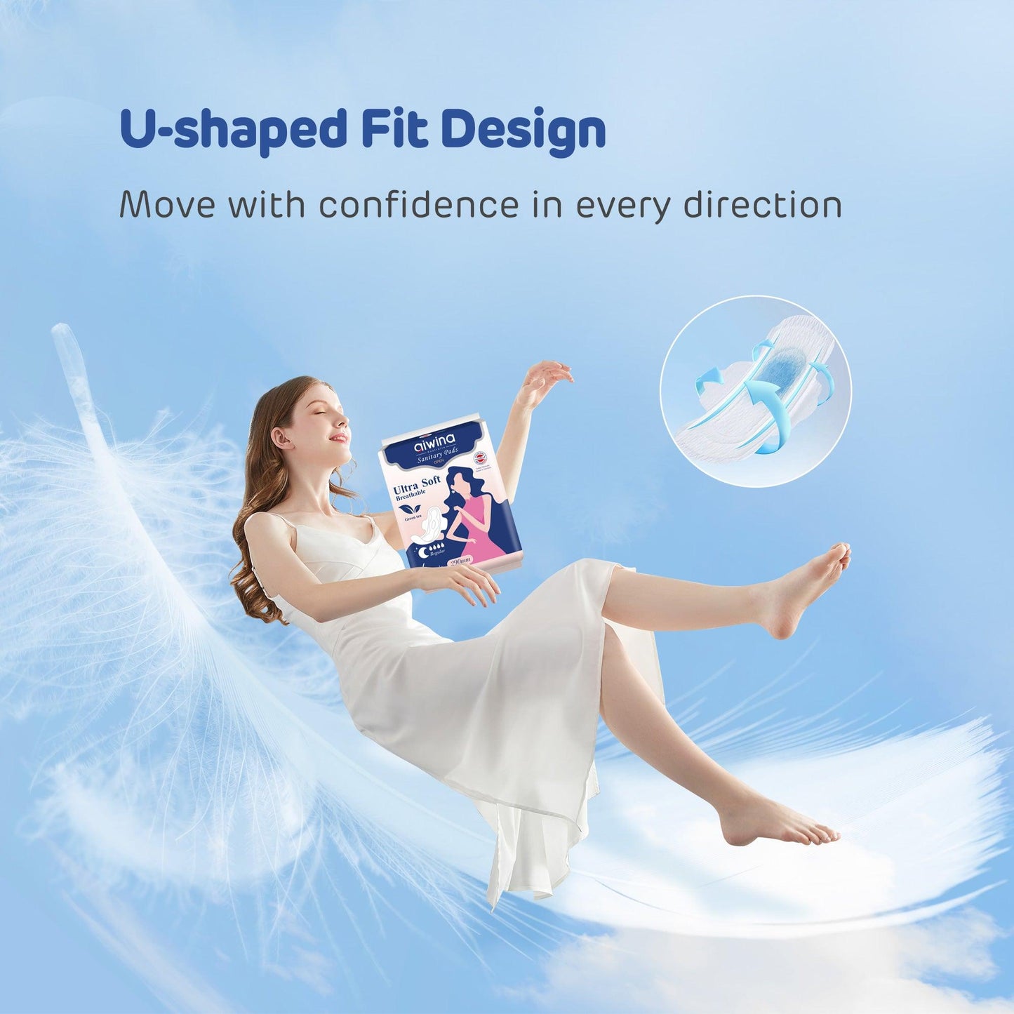 Ultra Soft Sanitary Napkin 290mm