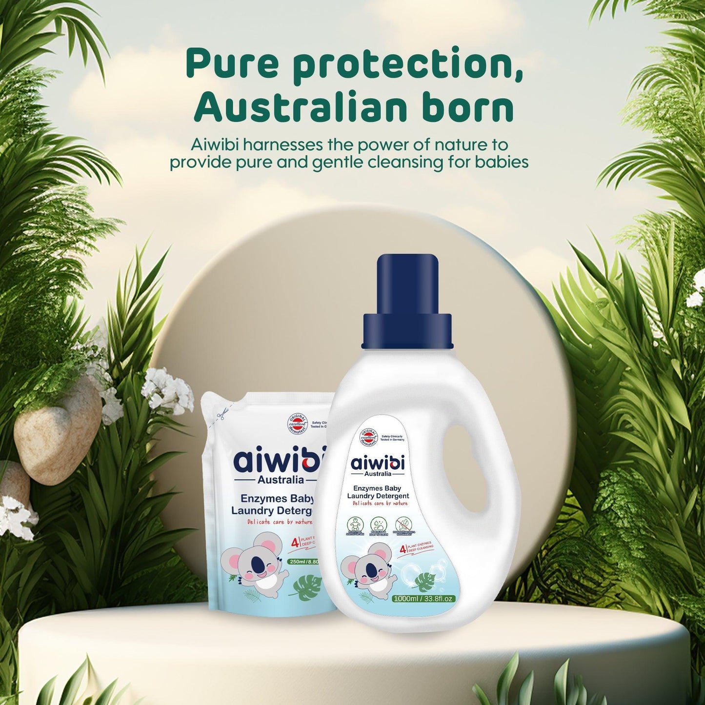Aiwibi Baby Enzyme Laundry Detergent for Pure Protection