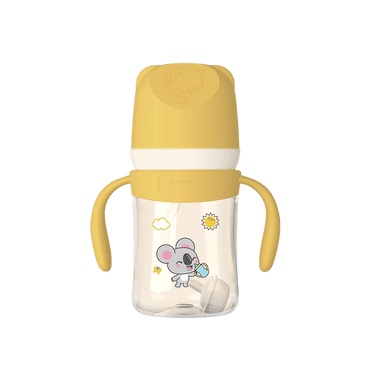 Tritan Shatter-Resist Lightweight Feeding Bottle 180ml Yellow