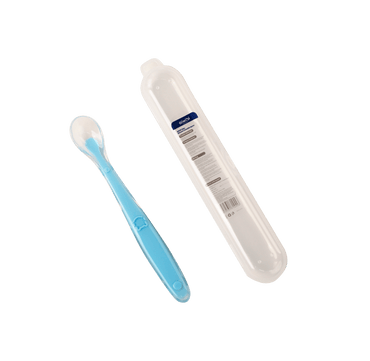 Baby Silicon Chewable Spoon - Blue Product Image