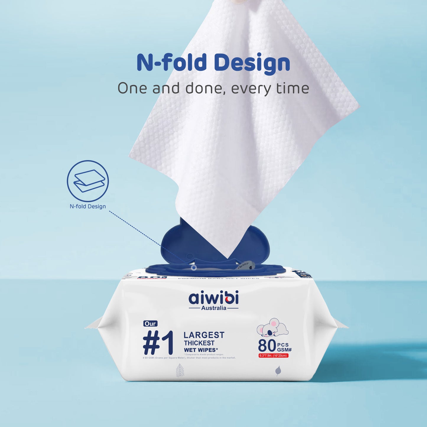 #1 Thickness Premium Baby Wet Wipes