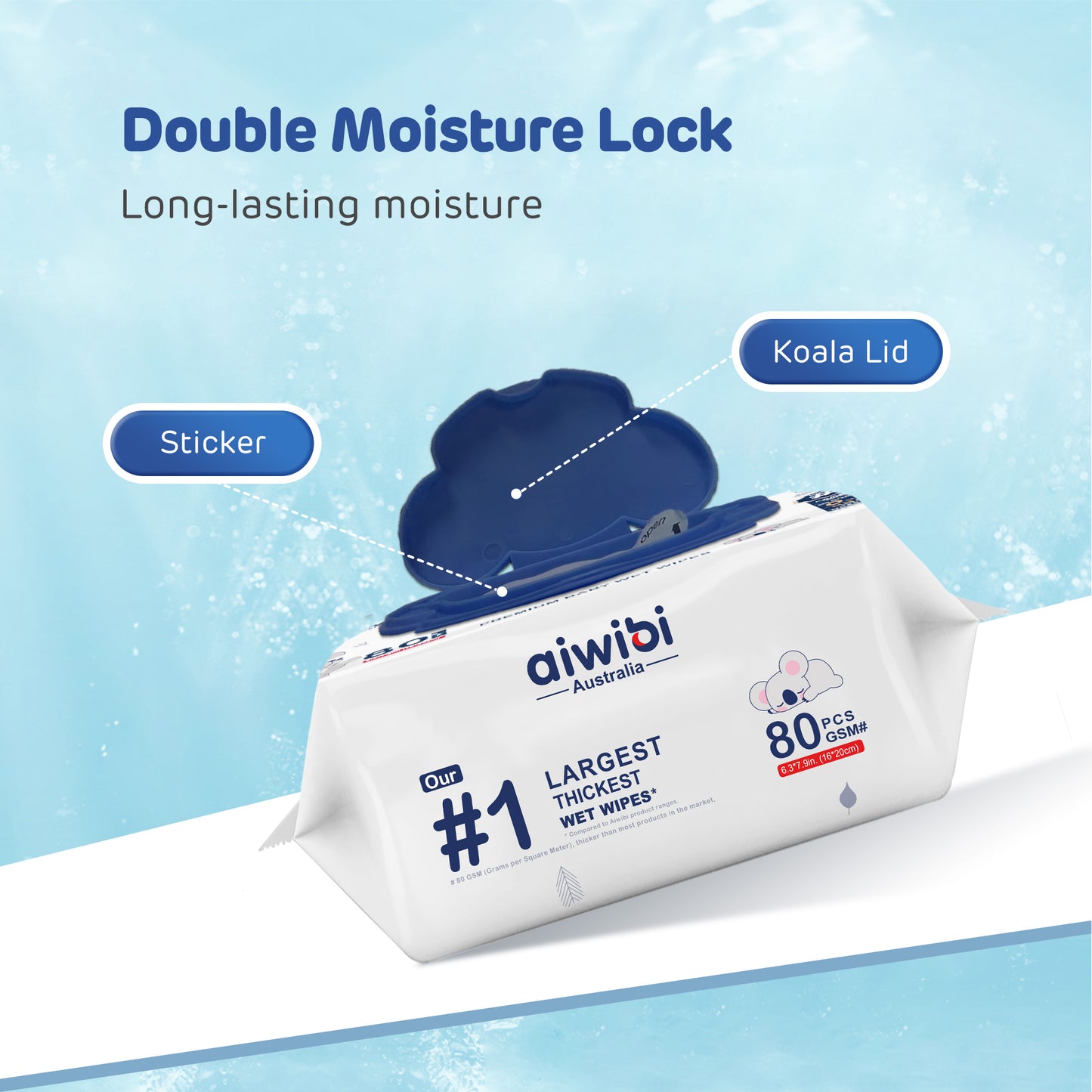 #1 Thickness Premium Baby Wet Wipes