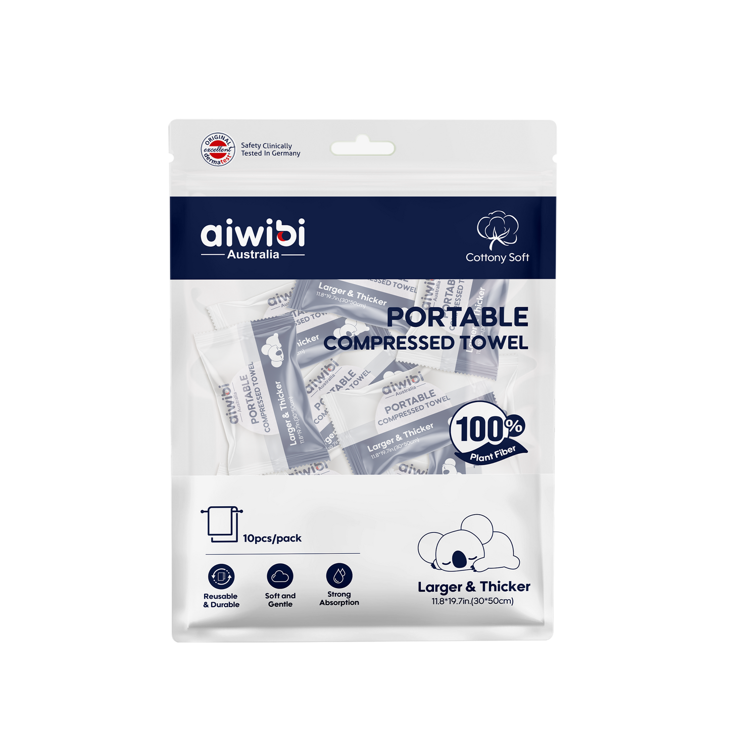 Portable Compressed Towel
