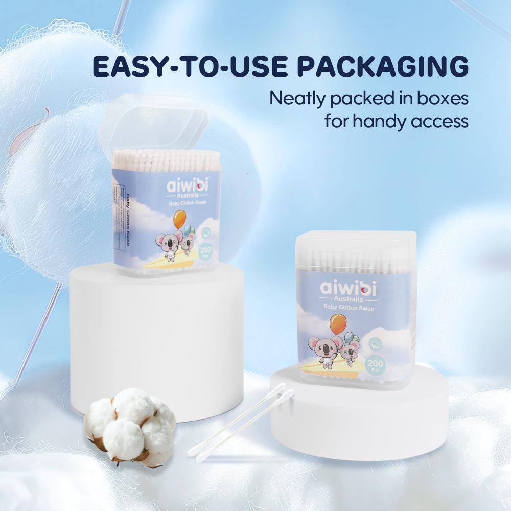 Aiwibi Cotton Swabs Packaging