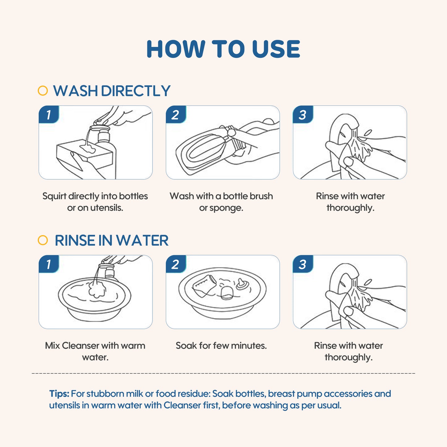 How to Use Baby Foaming Cleanser