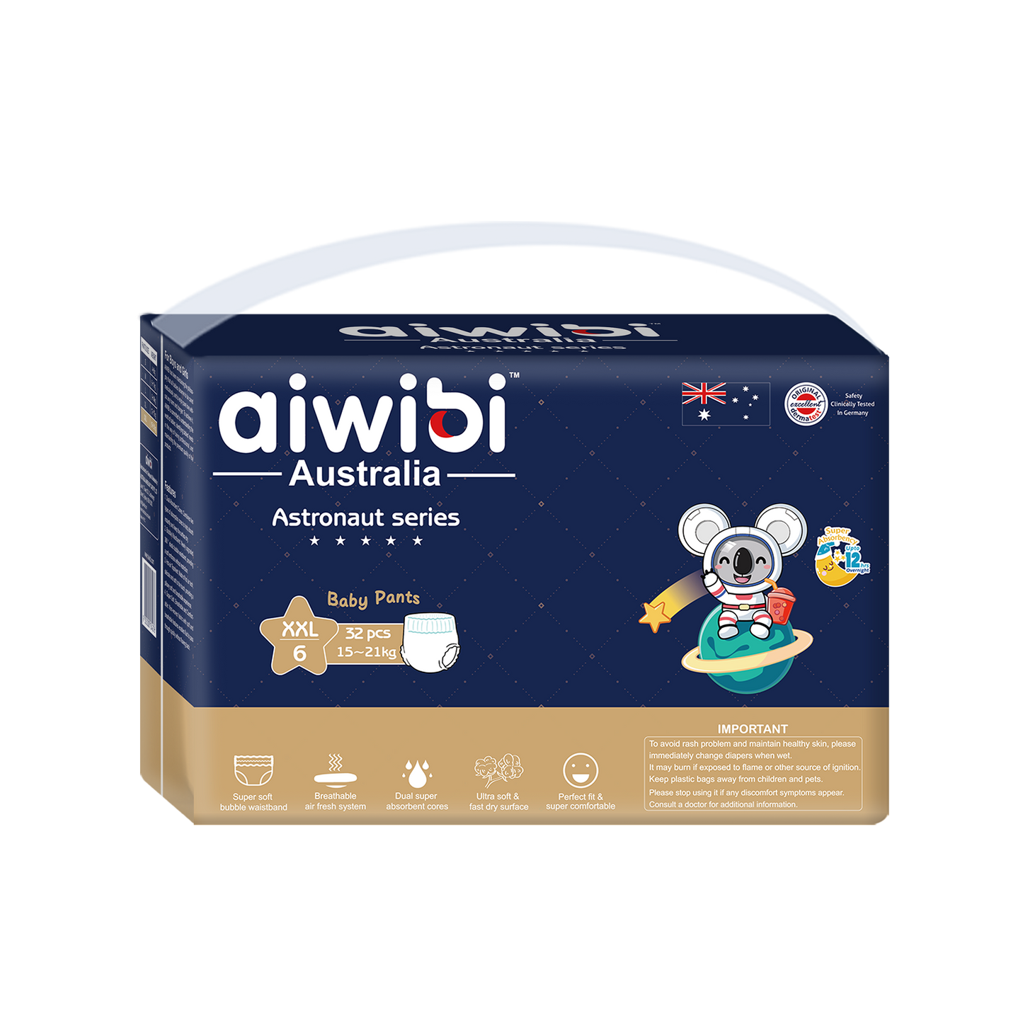 Astronaut Series Premium Disposable Baby Pants Size XXL