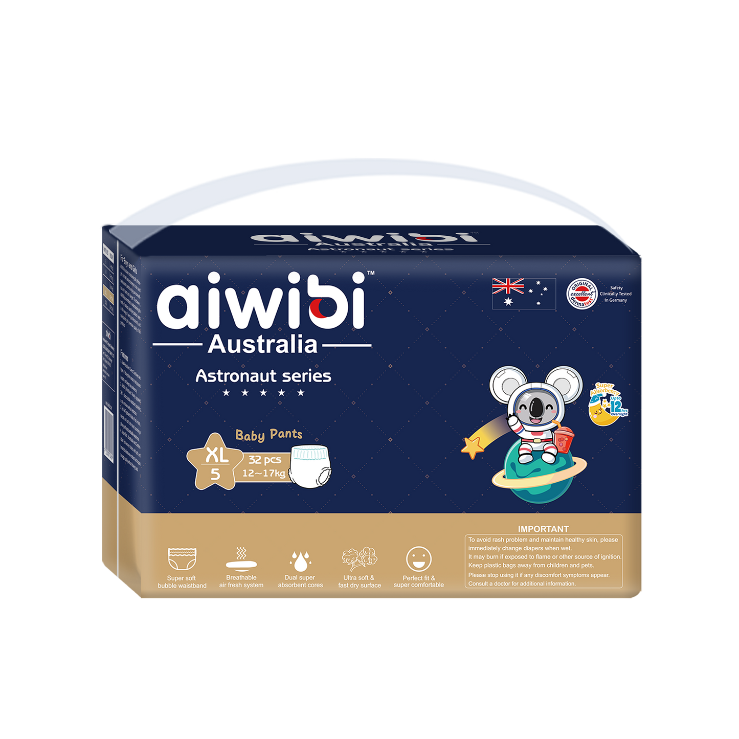 Astronaut Series Premium Disposable Baby Pants Size XL(extra-large)