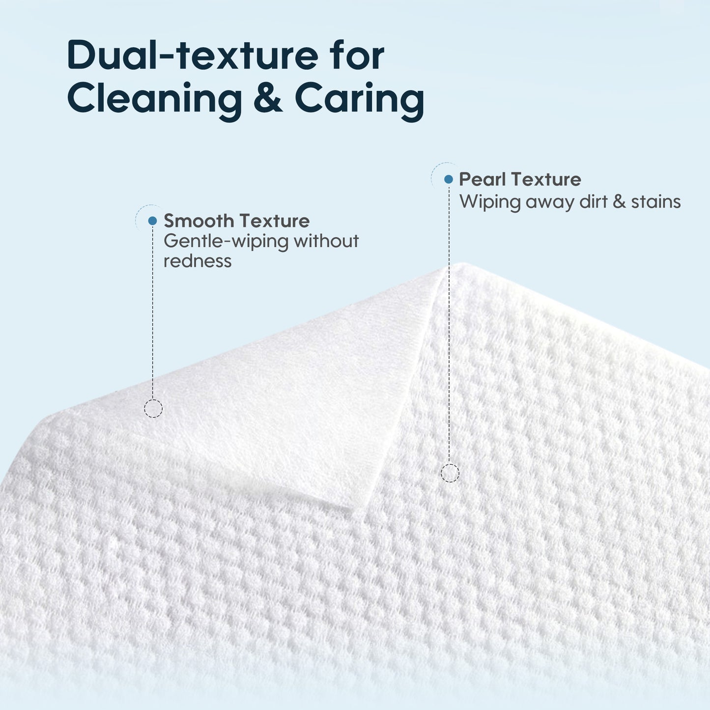 Aiwibi 99.91% Pure Water Wipes: Dual-texture forCleaning & Caring