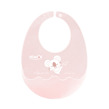 Baby Silicone Bib Fold N Go Product Image Pink