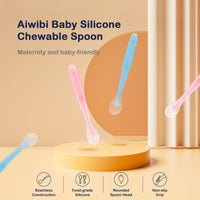 Baby Silicone Chewable Spoon: Safe for Moms and Babies