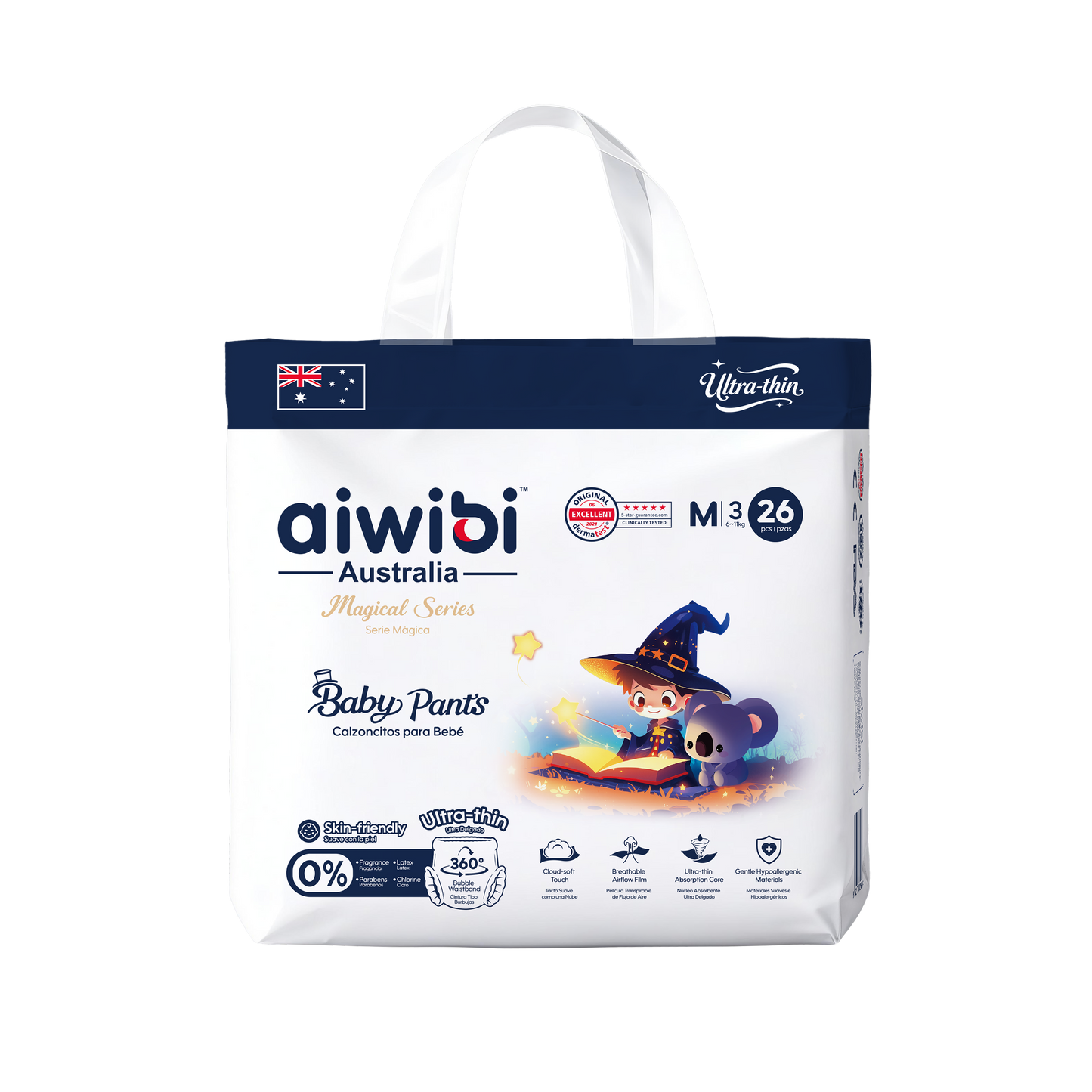 Magical Series Baby Pants Medium Pack