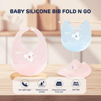 Baby Silicone Bib In-Kind Display