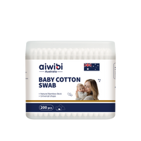 Cotton Swabs (Round Shape) 200pcs
