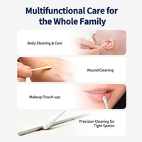 Cotton Swabs (Spiral + Spoon Shape) 200pcs