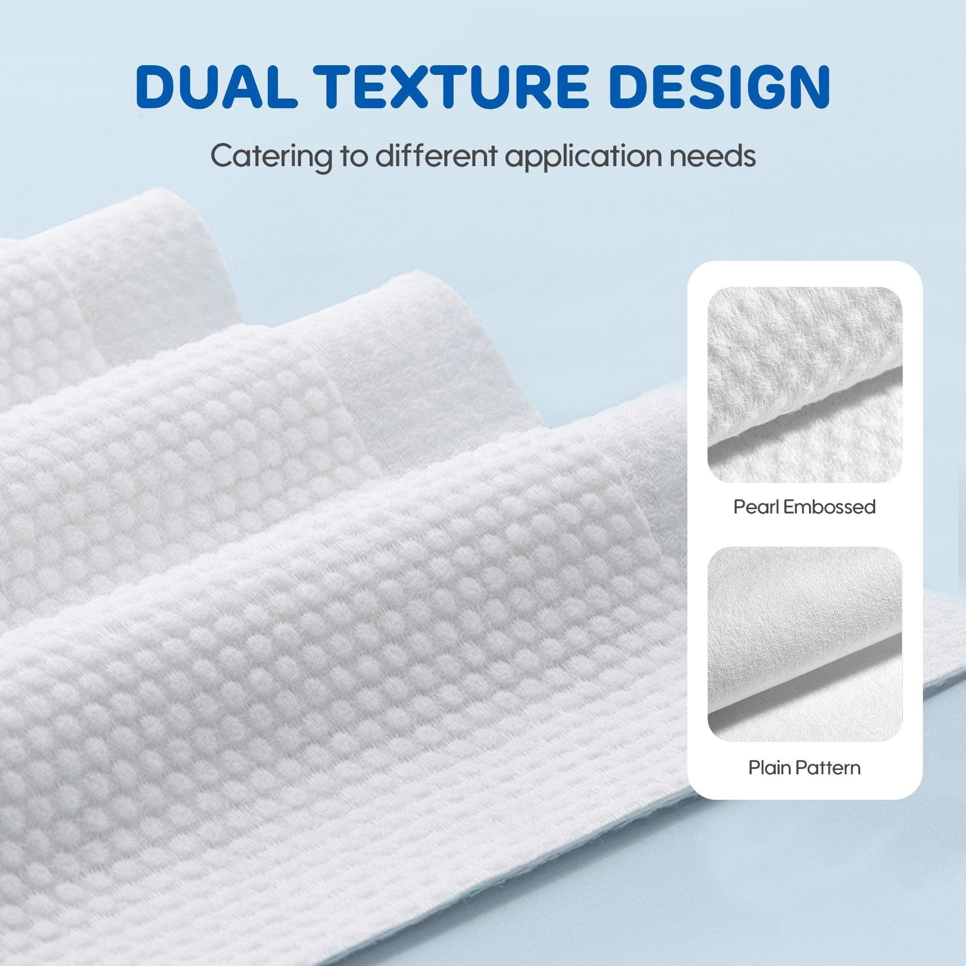 Aiwibi Gentle Soft Wet Wipes Has Dual Texture Design