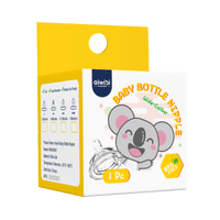 Baby Bottle Nipple S/M/Y/十（0-12Months）