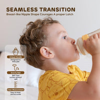 Tritan Shatterproof Feeding Bottle Design