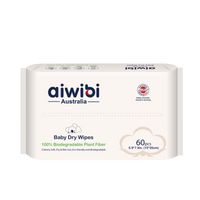 100% Biodegradable Dry Wipes