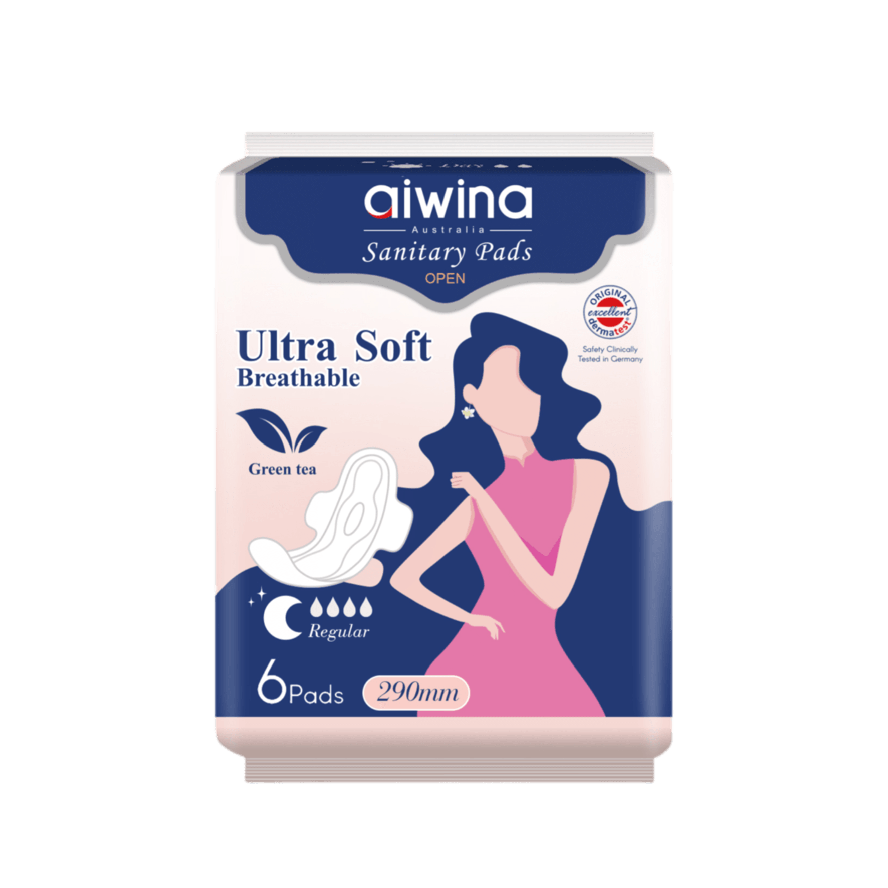 Ultra Soft Sanitary Napkin 290mm Product Image