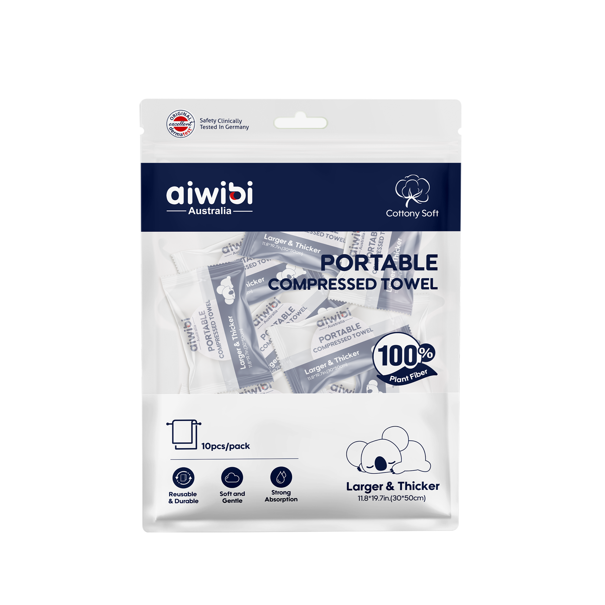 Portable Compressed Towel