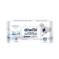 99.91% Pure Water D-Panthenol Wipes