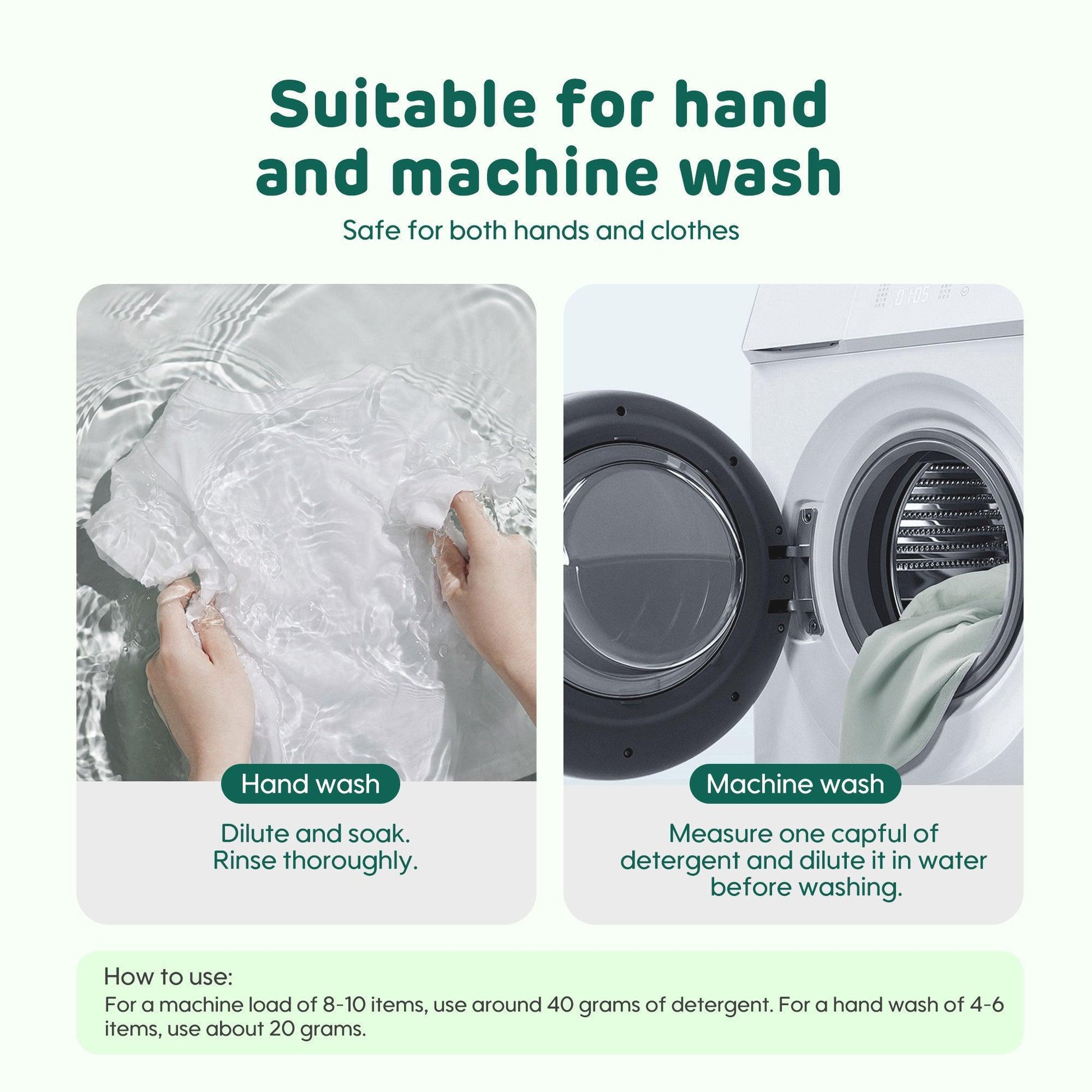 How to use Aiwibi Baby Laundry