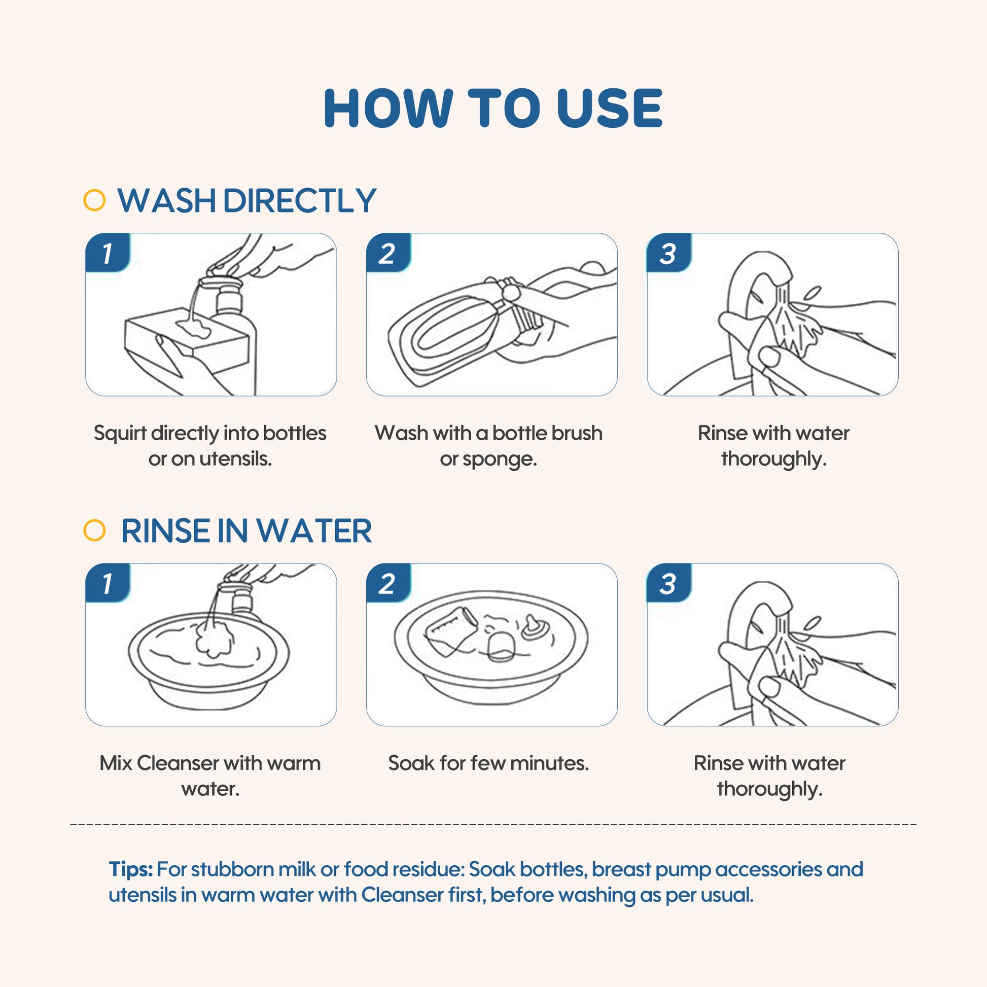 How to Use Baby Foaming Cleanser