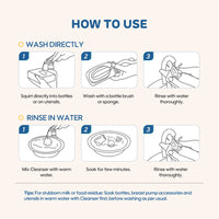 How to Use Baby Foaming Cleanser