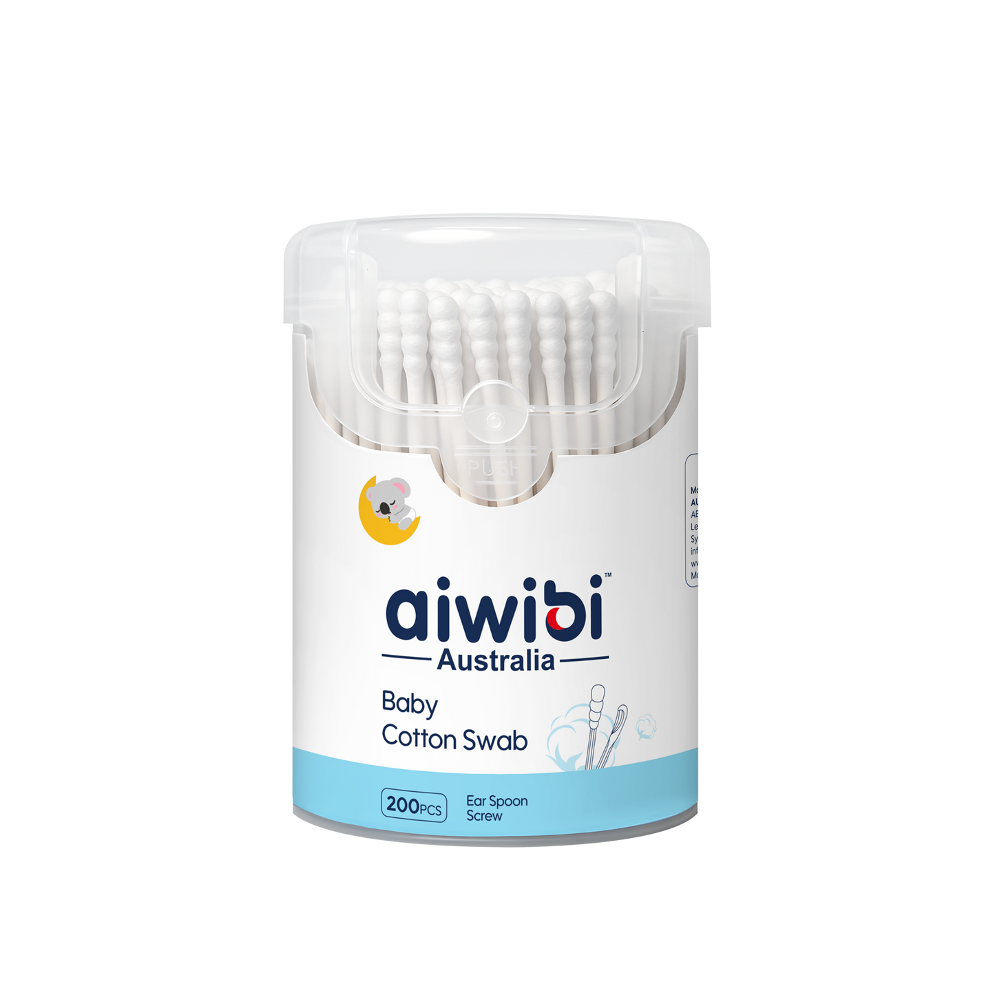 Cotton Swabs (Spiral + Spoon Shape) 200pcs