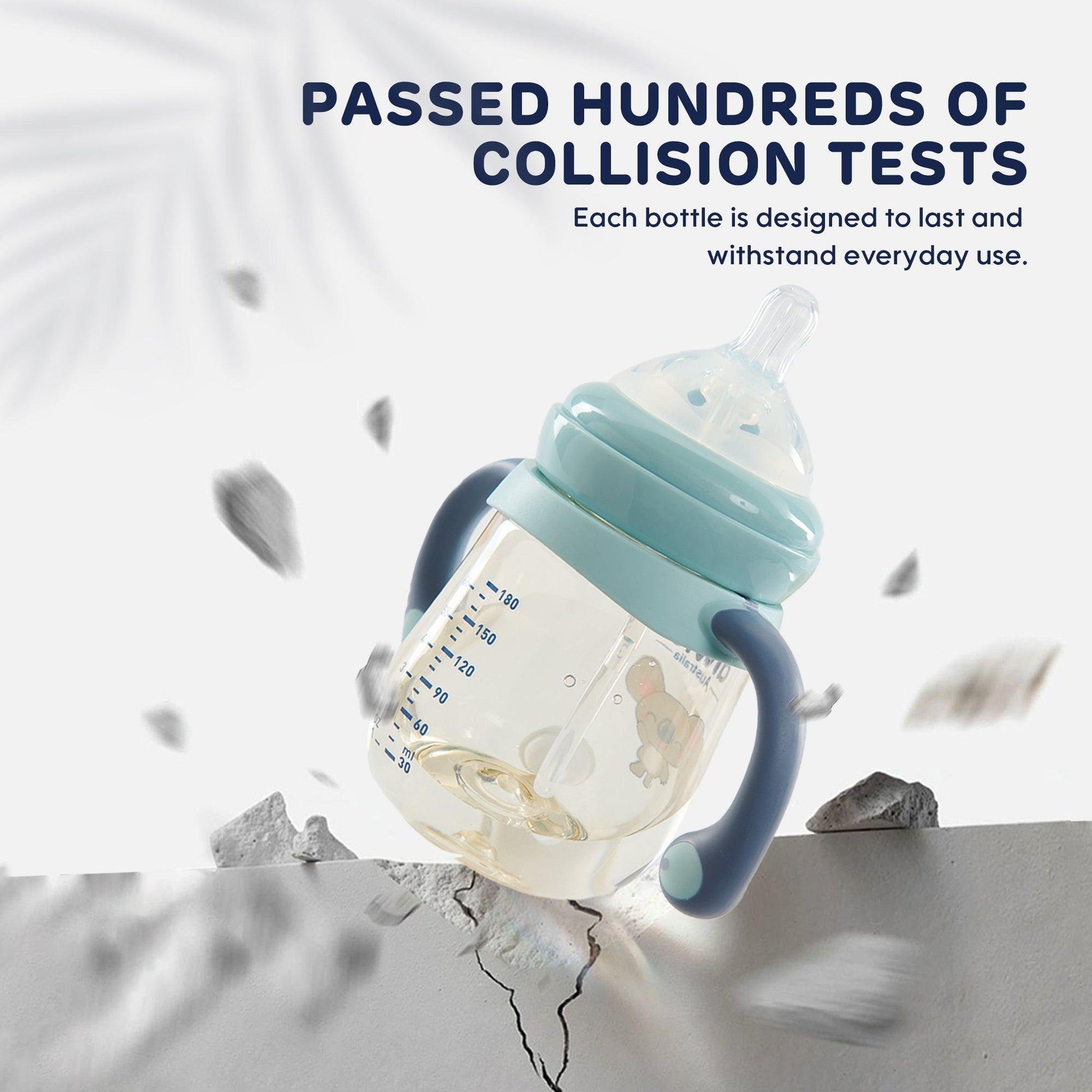 Aiwibi PPSU Baby Milk Bottle ：Durability