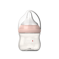 Exclusively for Newborns: PPSU Heatresistance Anti-colic Feeding Bottles Pink 120ml