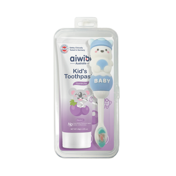 Baby Toothbrush & Toothbrush Set(Grape)