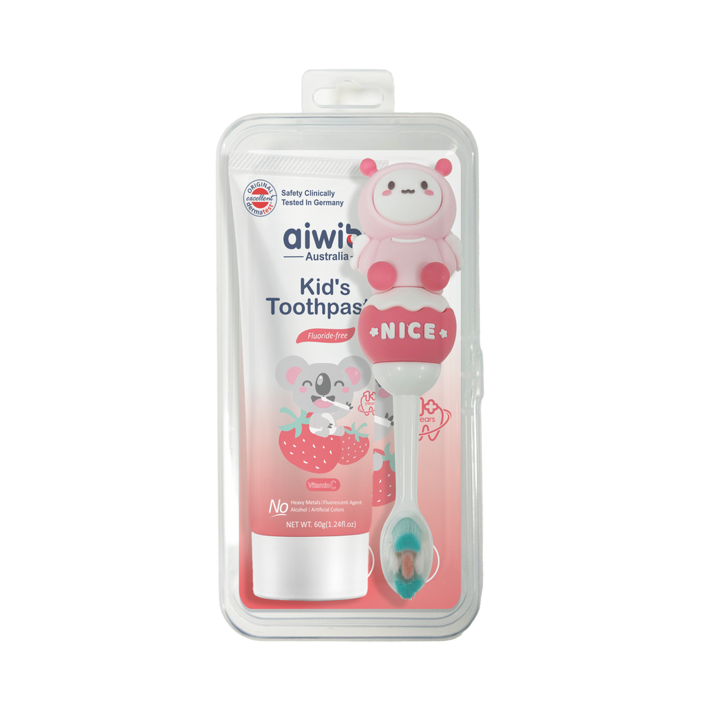Baby Toothbrush & Toothbrush Set(strawberry)