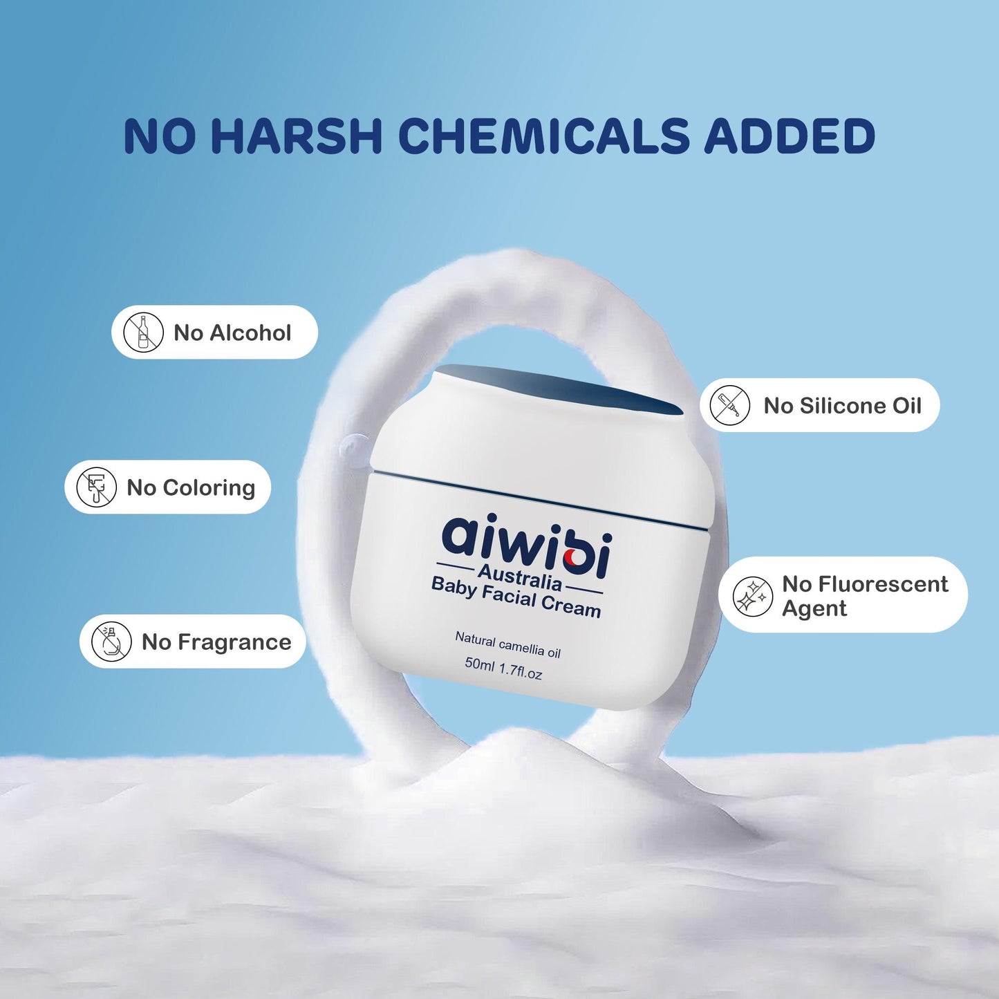 Aiwibi Baby Facial Cream: Free of Harsh Chemicals