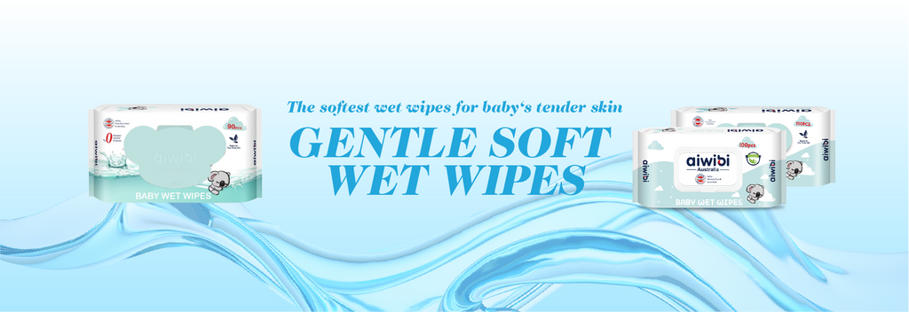 Gentle Soft Baby Wet Wipes Banner
